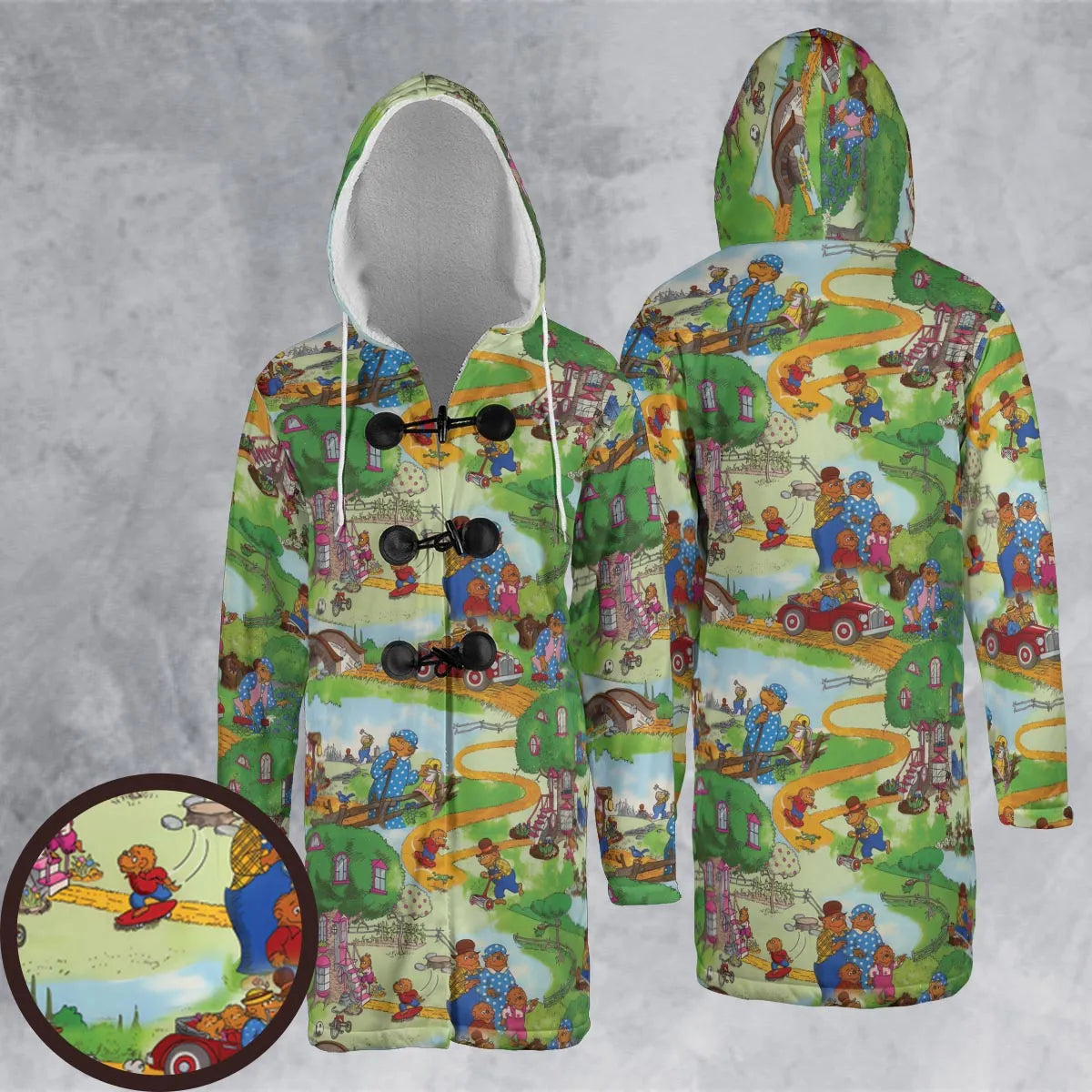 Hooded Cloak Coat - LM3S241Z
