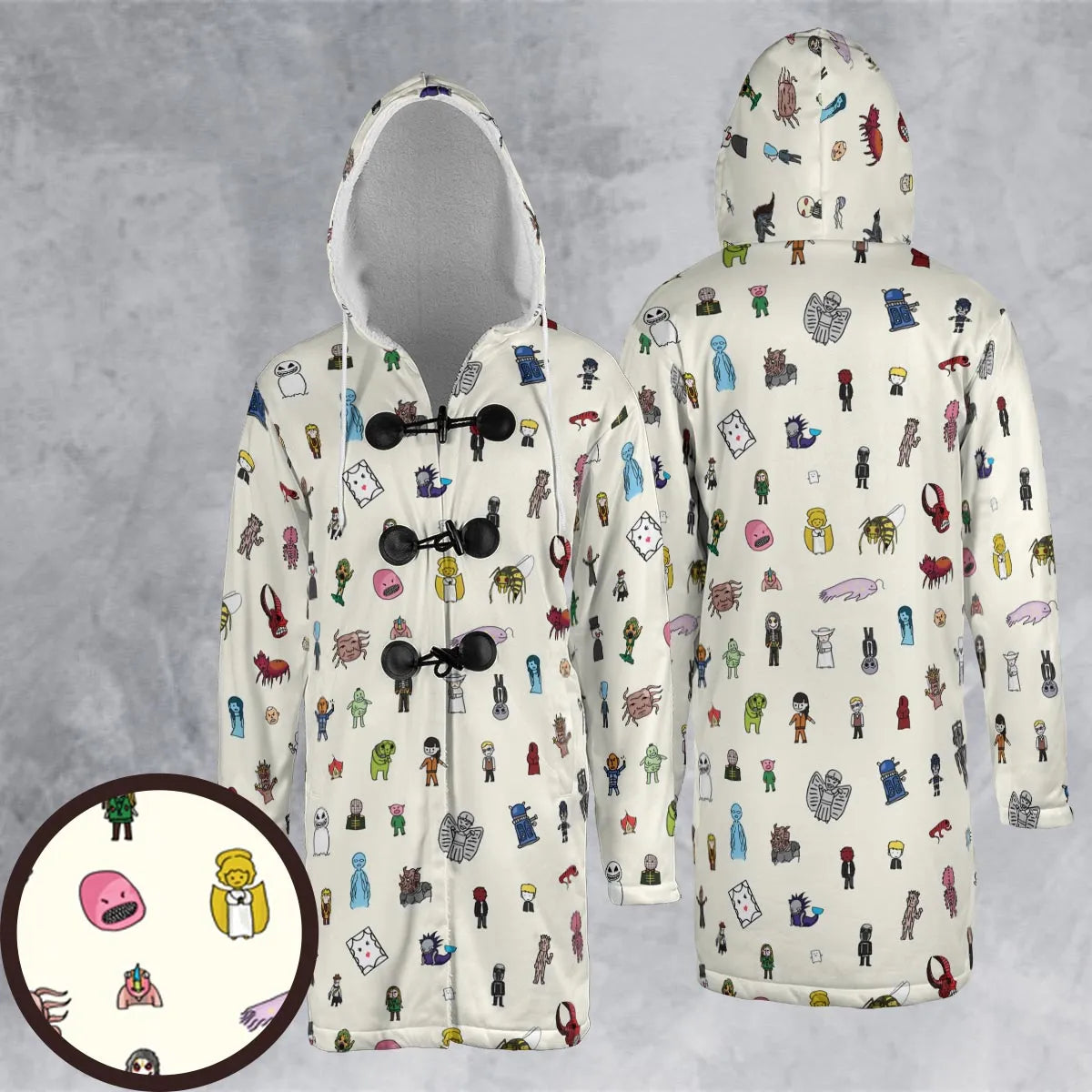 Hooded Cloak Coat - TMBQP4HR