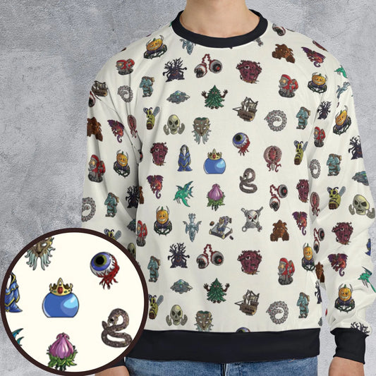 All-over Print Sweatshirt - 2DJRCRP7