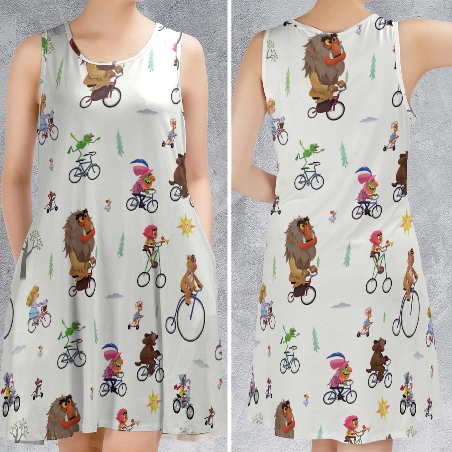 Sleeveless Dress - J2ZWC7JR