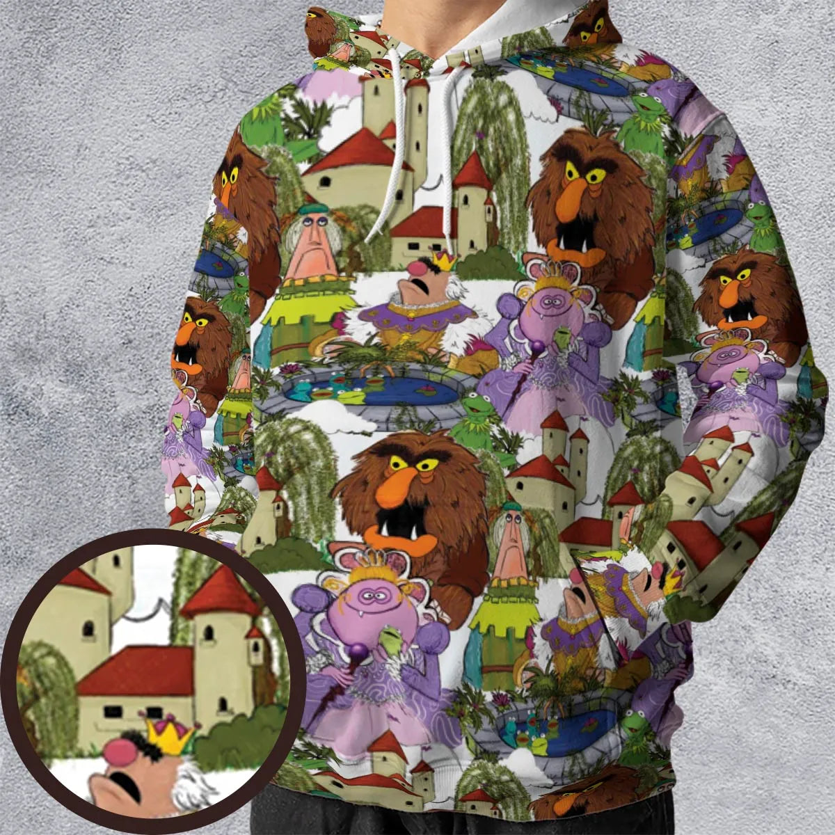 All-over Print Hoodie - 4VHM6FS9