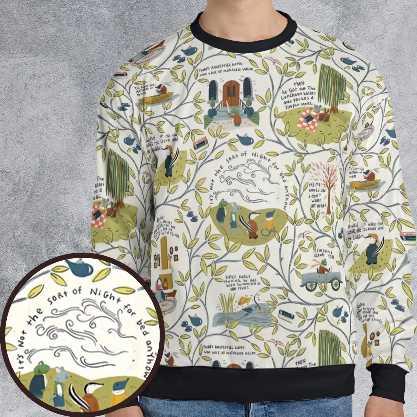 All-over Print Sweatshirt - E3ZBYMAG
