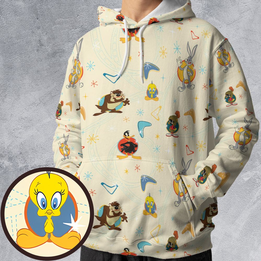 All-over Print Hoodie - JUCLXG79 -  - 1