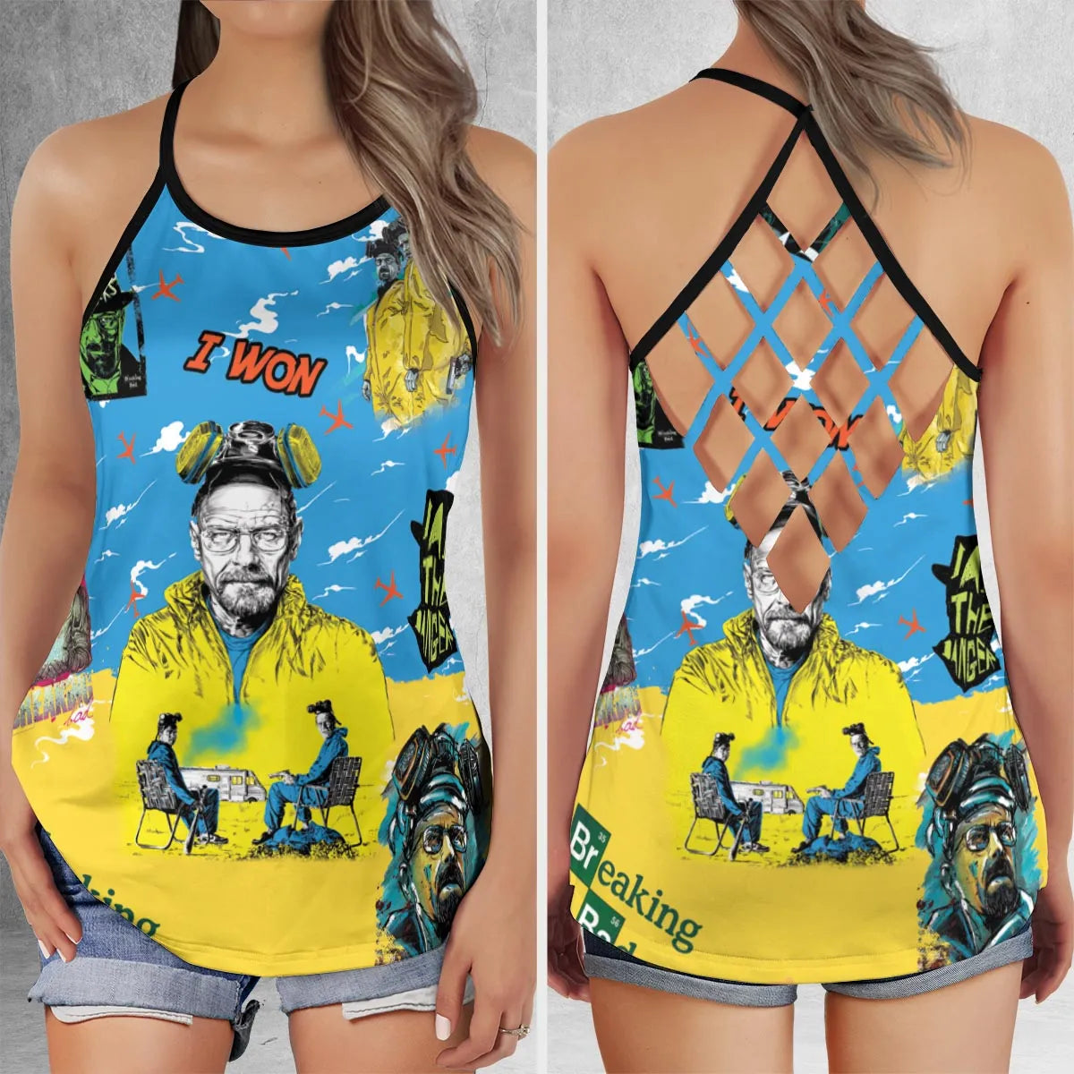 Criss Cross Tank Top - EWPYEY9S