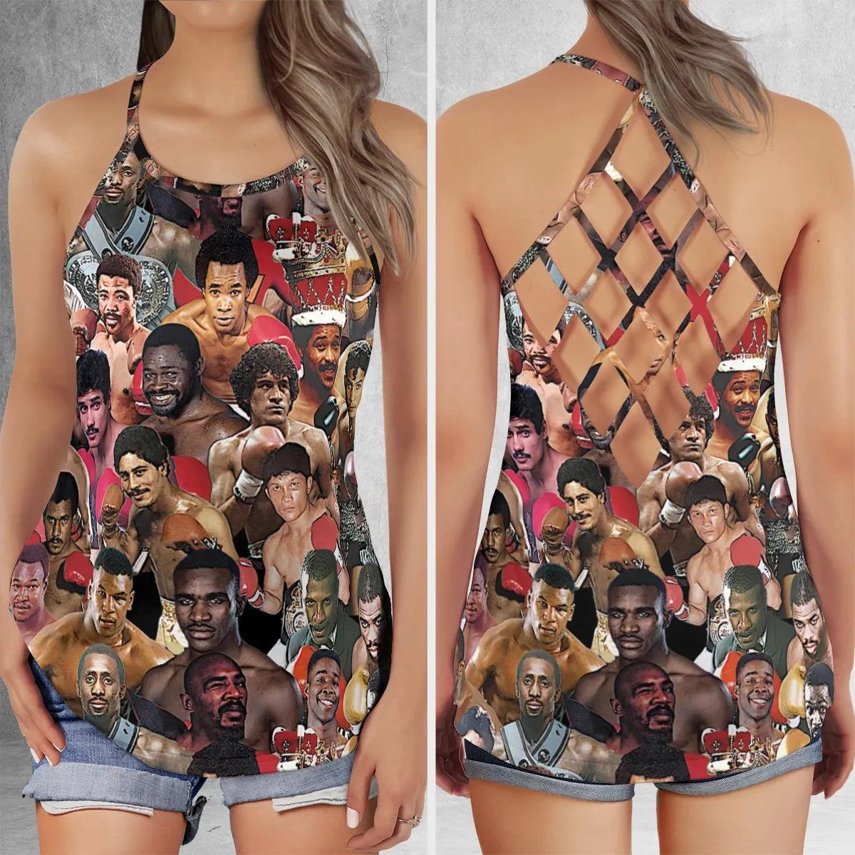 Criss Cross Tank Top - 9V5X7NVD