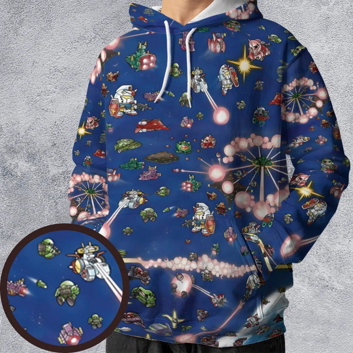 All-over Print Hoodie - 61W2CEFA