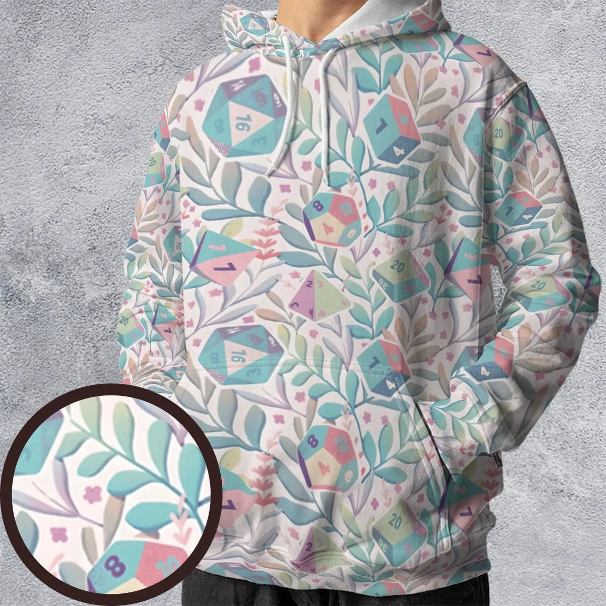All-over Print Hoodie - ZNZKDDWR