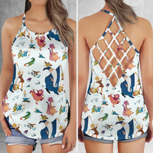 Criss Cross Tank Top - 3M3E9BTJ