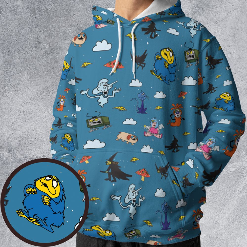 All-over Print Hoodie - 3LBCXMJR -  - 1