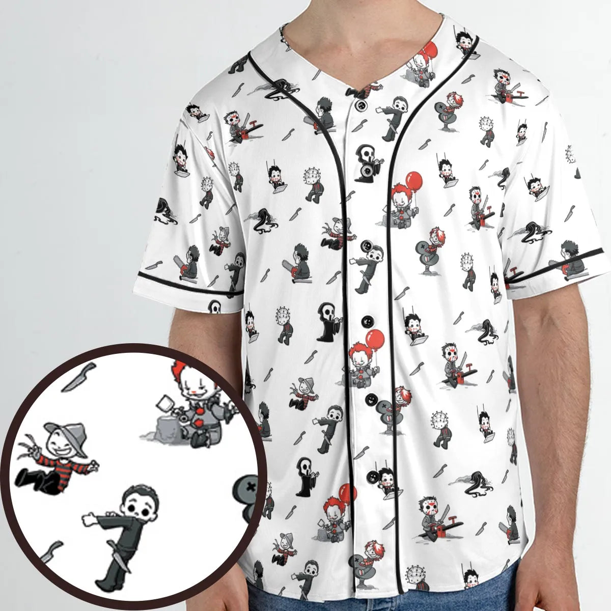 Unisex Baseball Jersey - E7N2K3K6