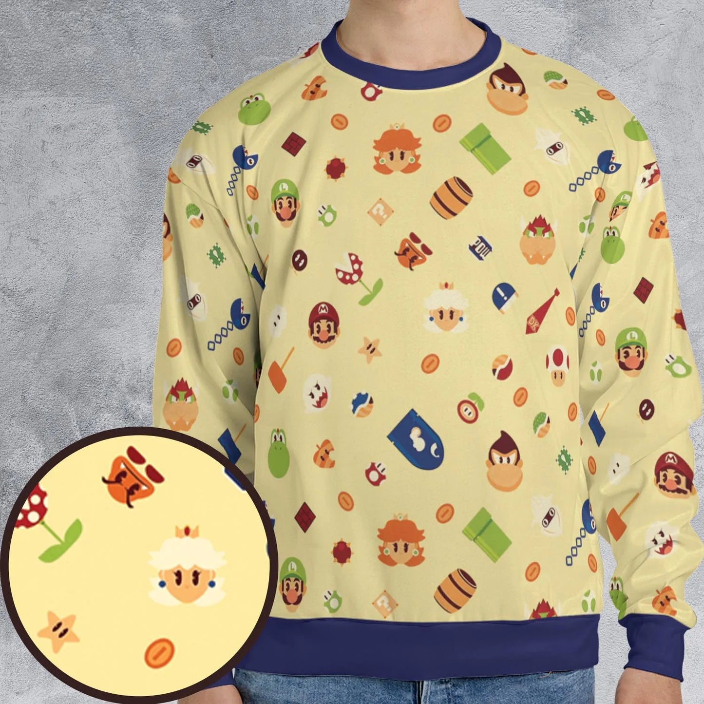 All-over Print Sweatshirt - W7LADN96