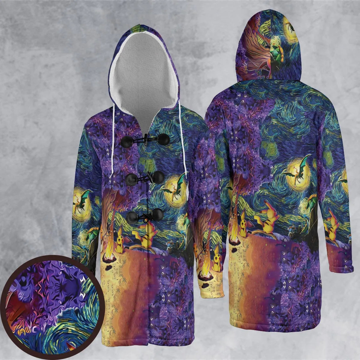 Hooded Cloak Coat - NV61XEAG