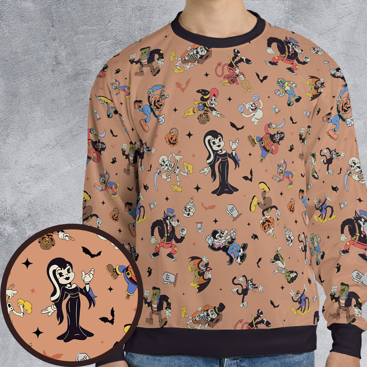All-over Print Sweatshirt - E8BUPWUM