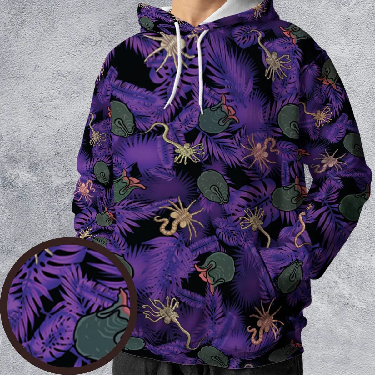 All-over Print Hoodie - 1UT87RGC