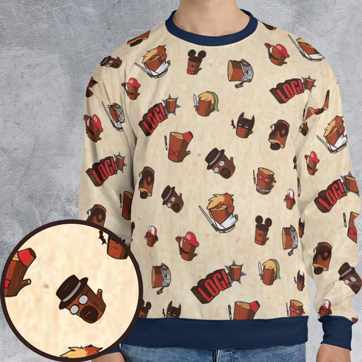 All-over Print Sweatshirt - 5QEUVSS2
