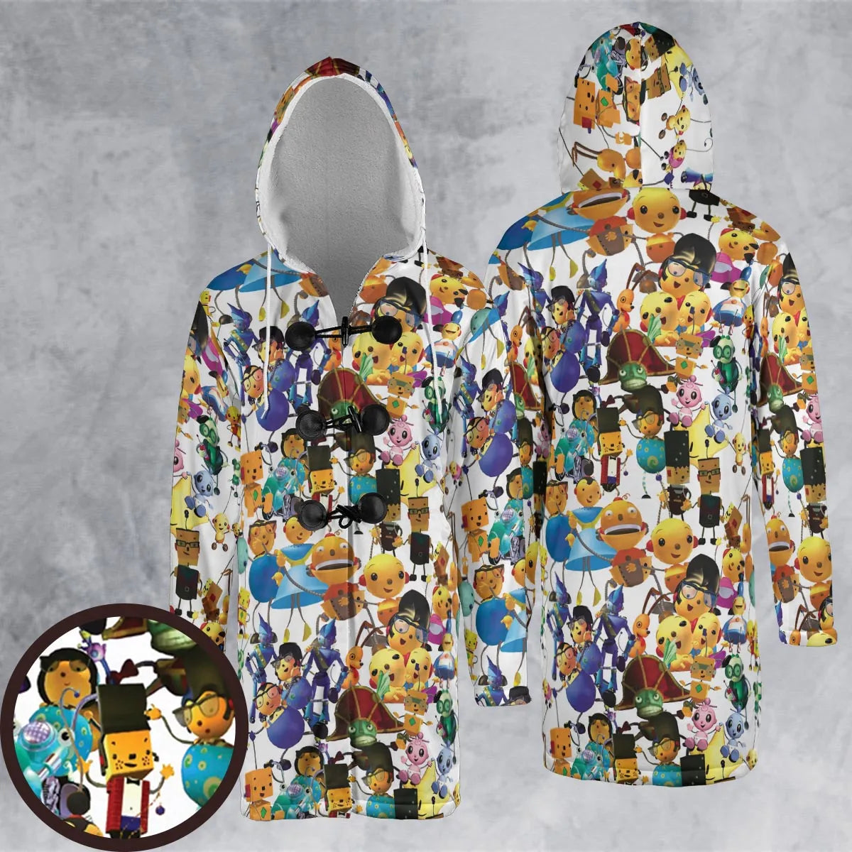 Hooded Cloak Coat - NP7R5MSH