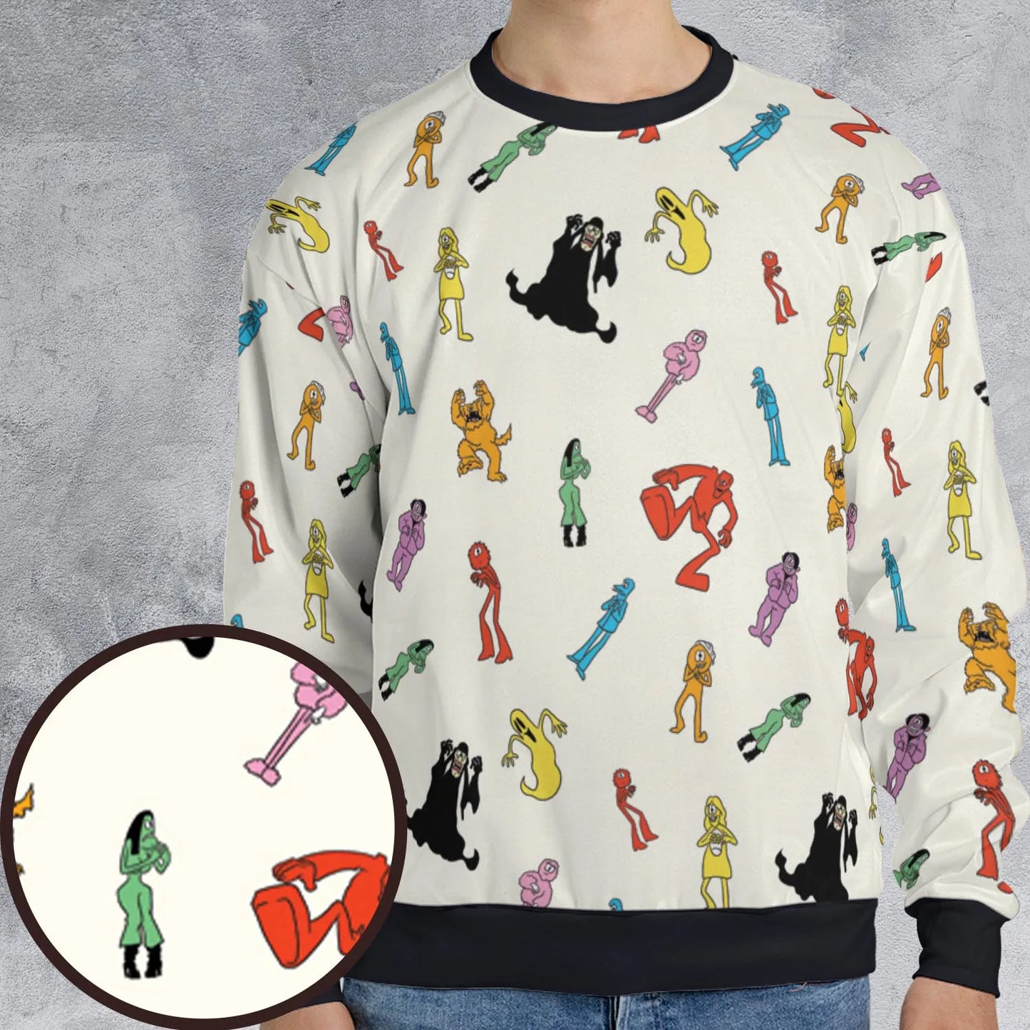 All-over Print Sweatshirt - 8QQLR4Q8