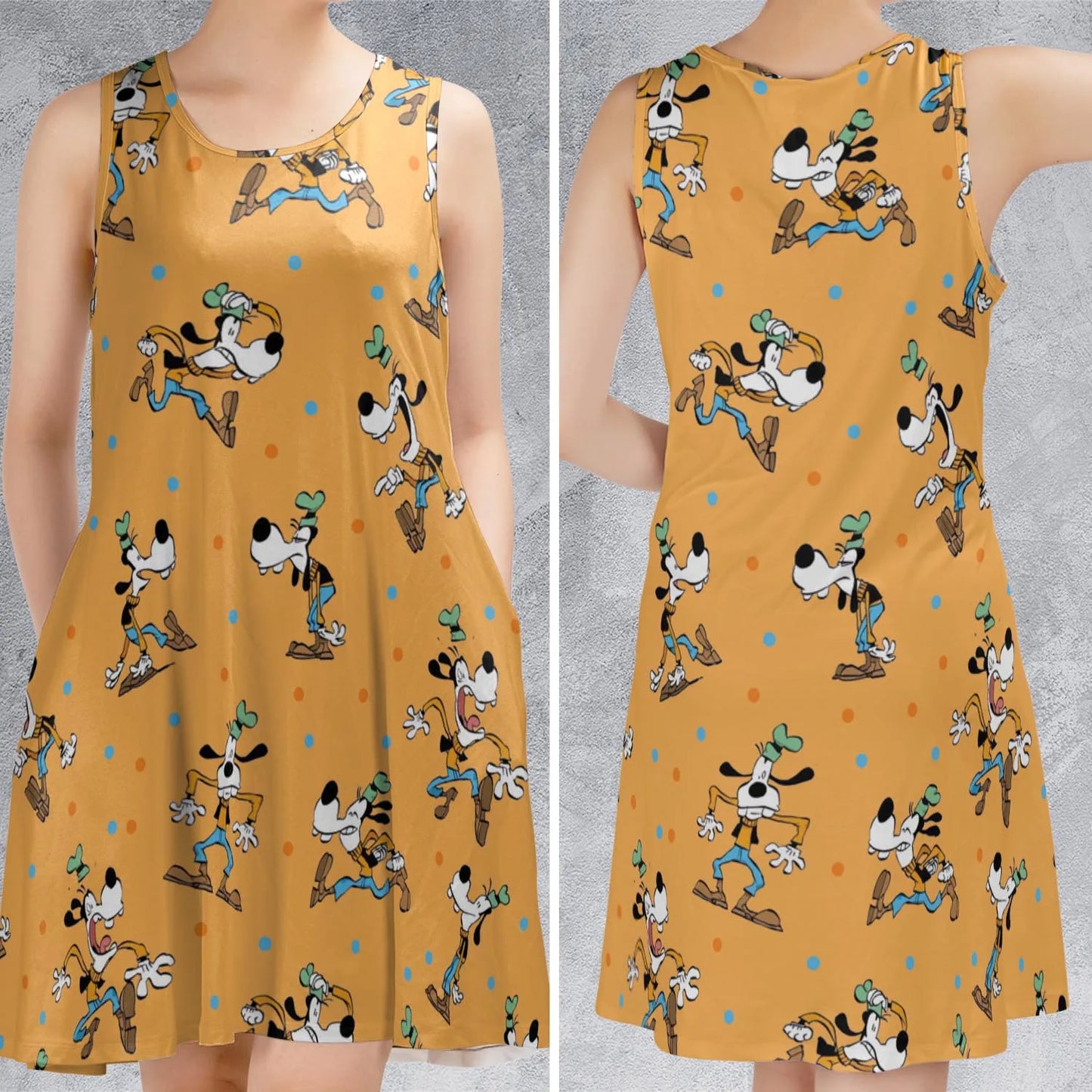 Sleeveless Dress - LRT1VYW8