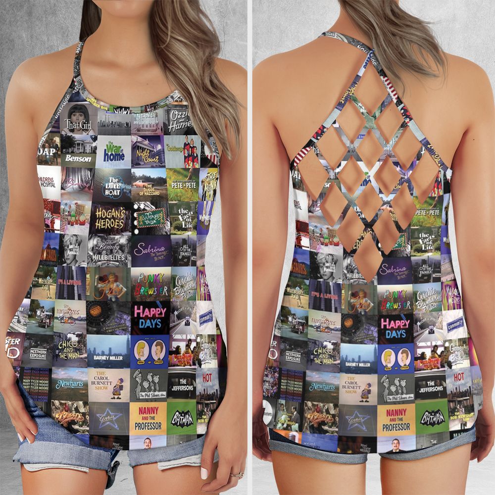 Criss Cross Tank Top - 51HEEC71 -  - 1