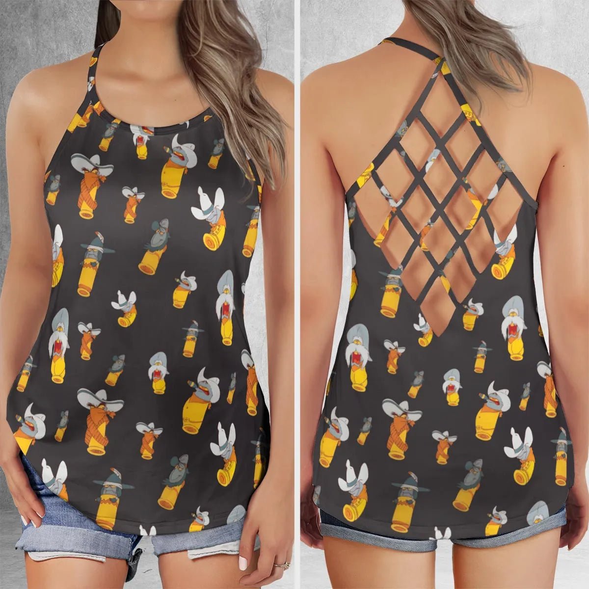 Criss Cross Tank Top - G3VHZVGT