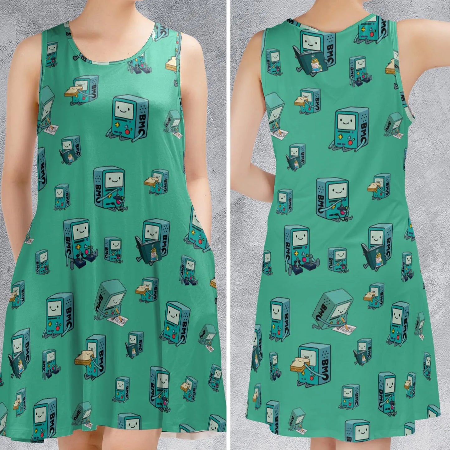 Sleeveless Dress - 7B1RAMDL