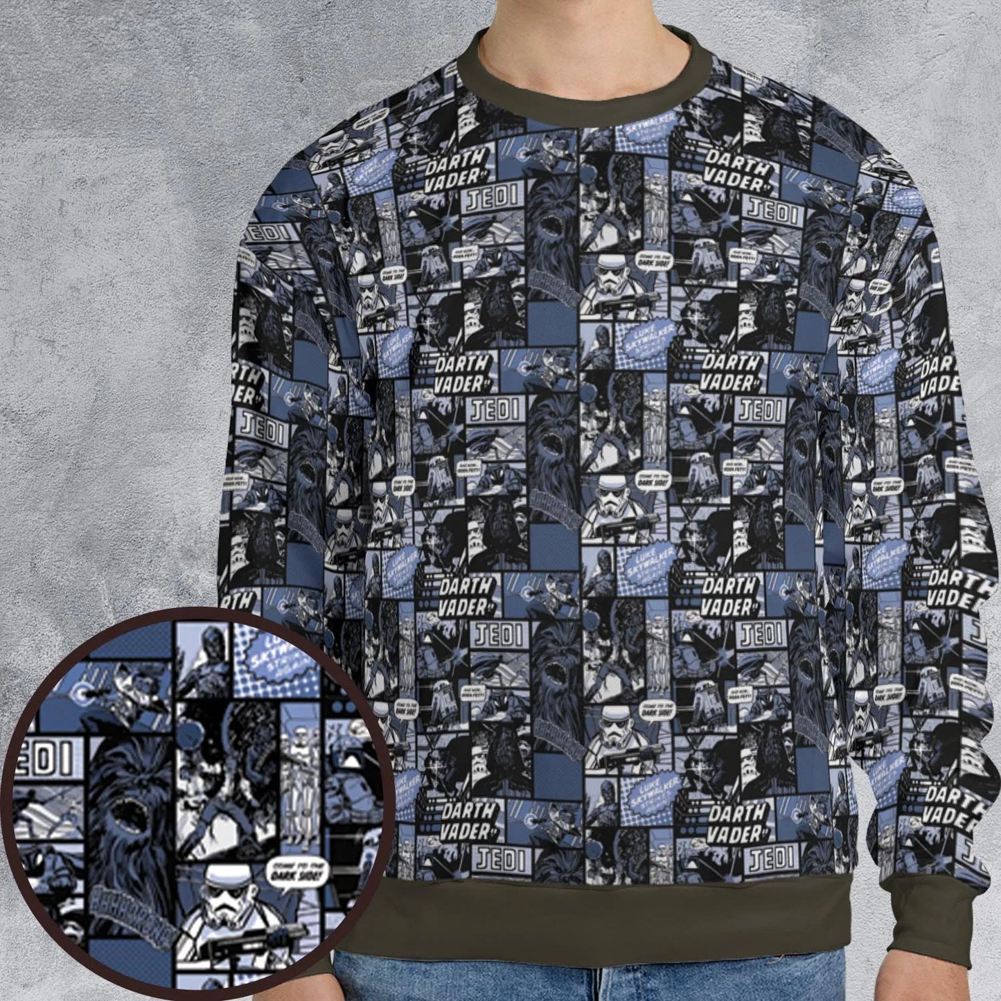 All-over Print Sweatshirt - ZGRJJ9UF