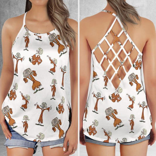 Criss Cross Tank Top - 3K3WT1RM -  - 1