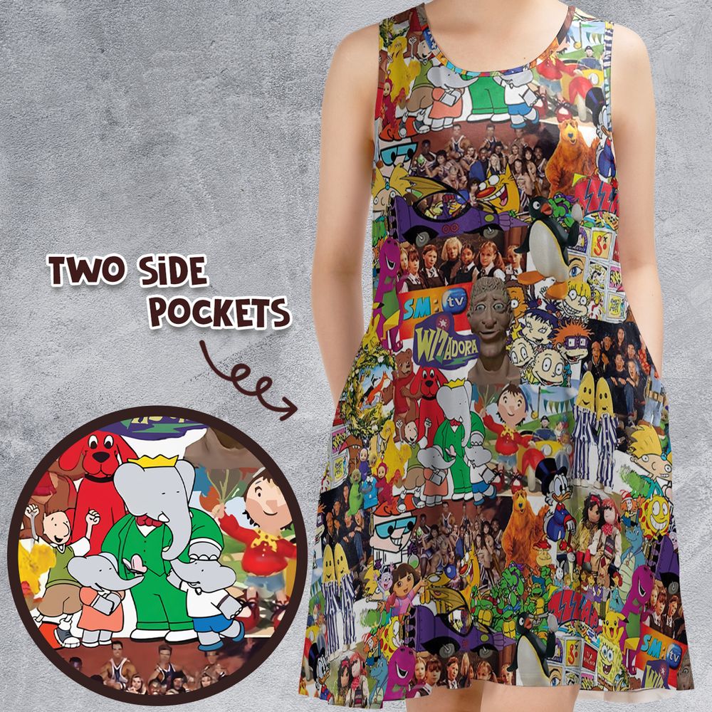 Sleeveless Dress - 4Y4HRS89 -  - 1