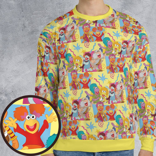 All-over Print Sweatshirt - WCEH83D1 -  - 1