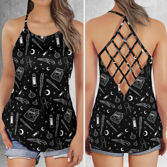 Criss Cross Tank Top - 33GEHQWA