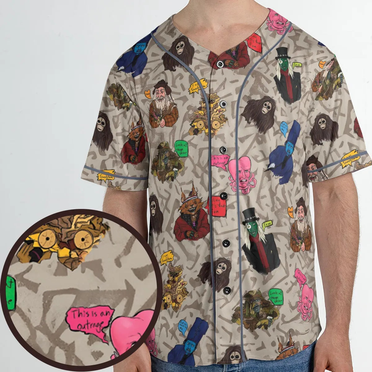 Unisex Baseball Jersey - L7ZHZ9ND