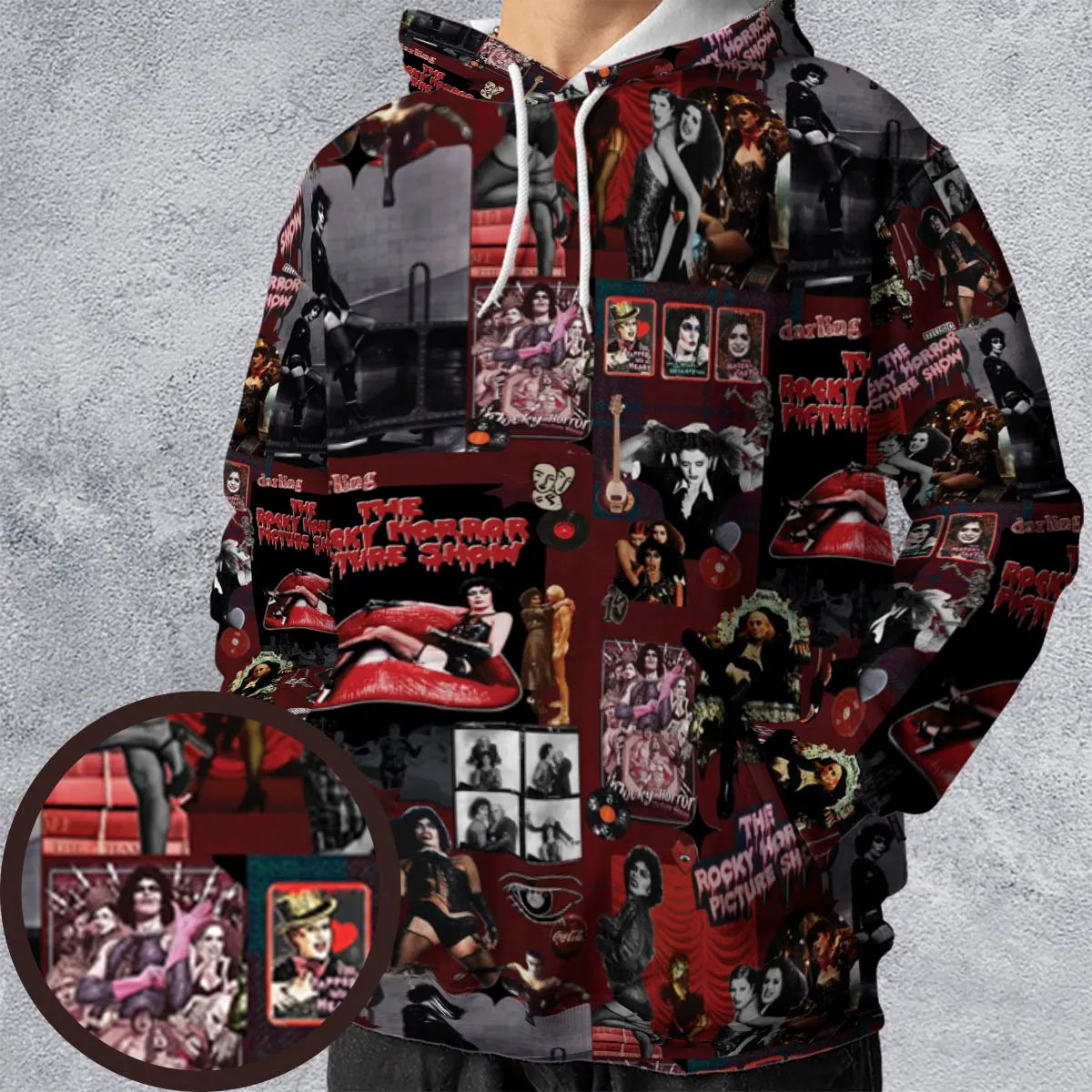 All-over Print Hoodie - 1TZ7QAW6