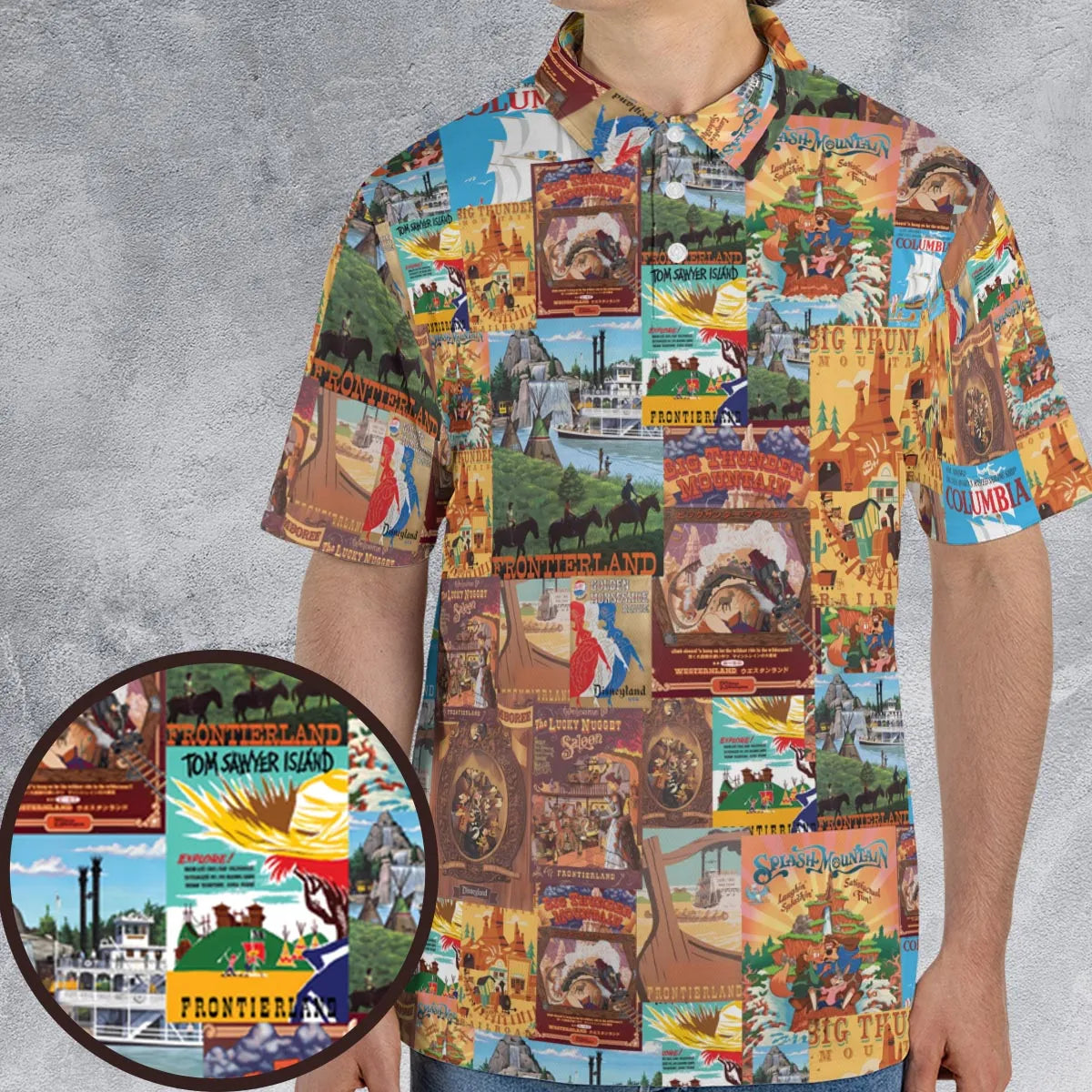 AOP Men/Women Polo Shirt - MJY2CPLV