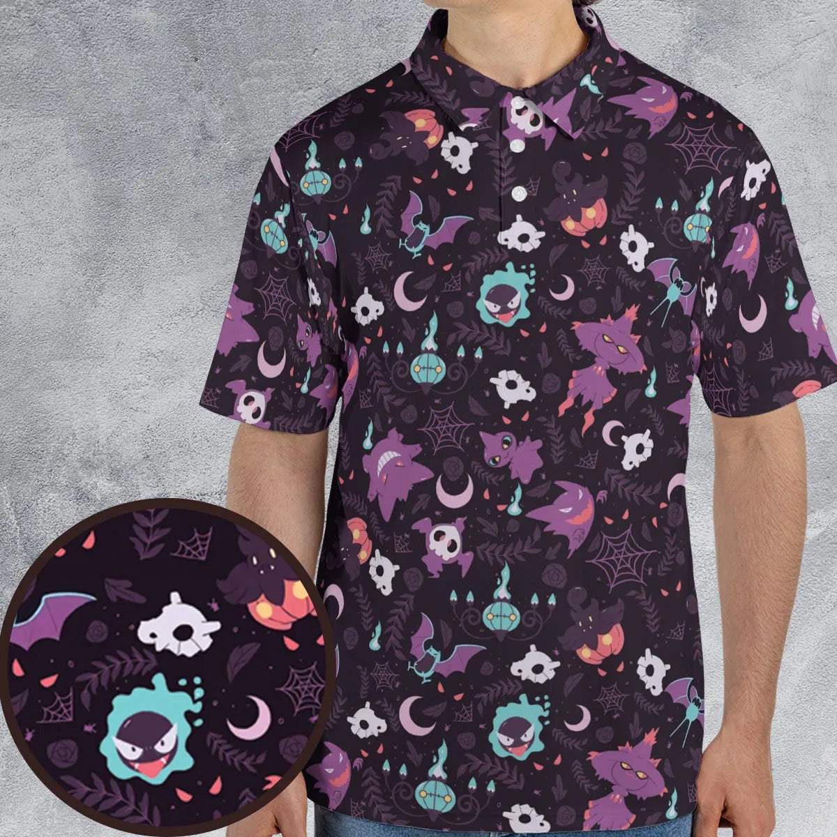 AOP Men/Women Polo Shirt - X1YPFN3K