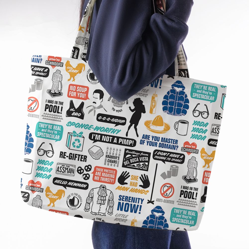 Large Tote Bag - FMJ6PP8J -  - 1