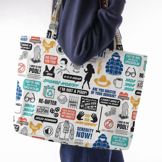 Large Tote Bag - FMJ6PP8J -  - 1