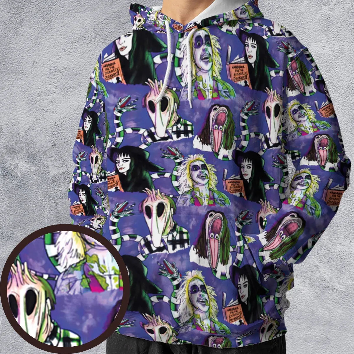 All-over Print Hoodie - B4U7YY2D