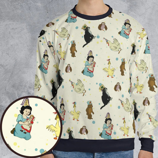 All-over Print Sweatshirt - UX33KZFZ