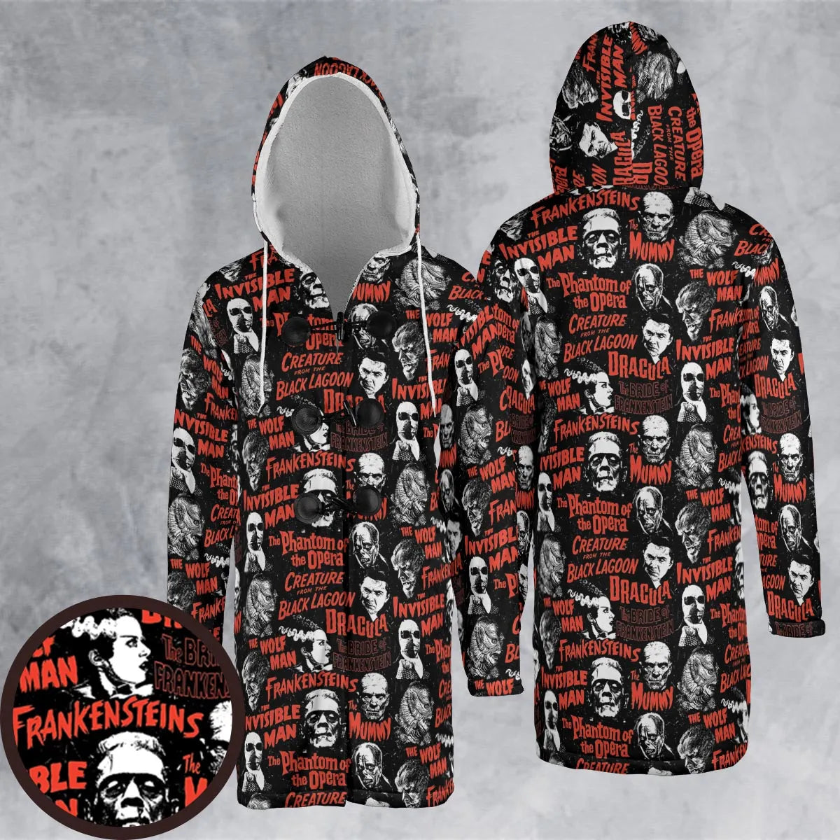 Hooded Cloak Coat - H9AALJ9X