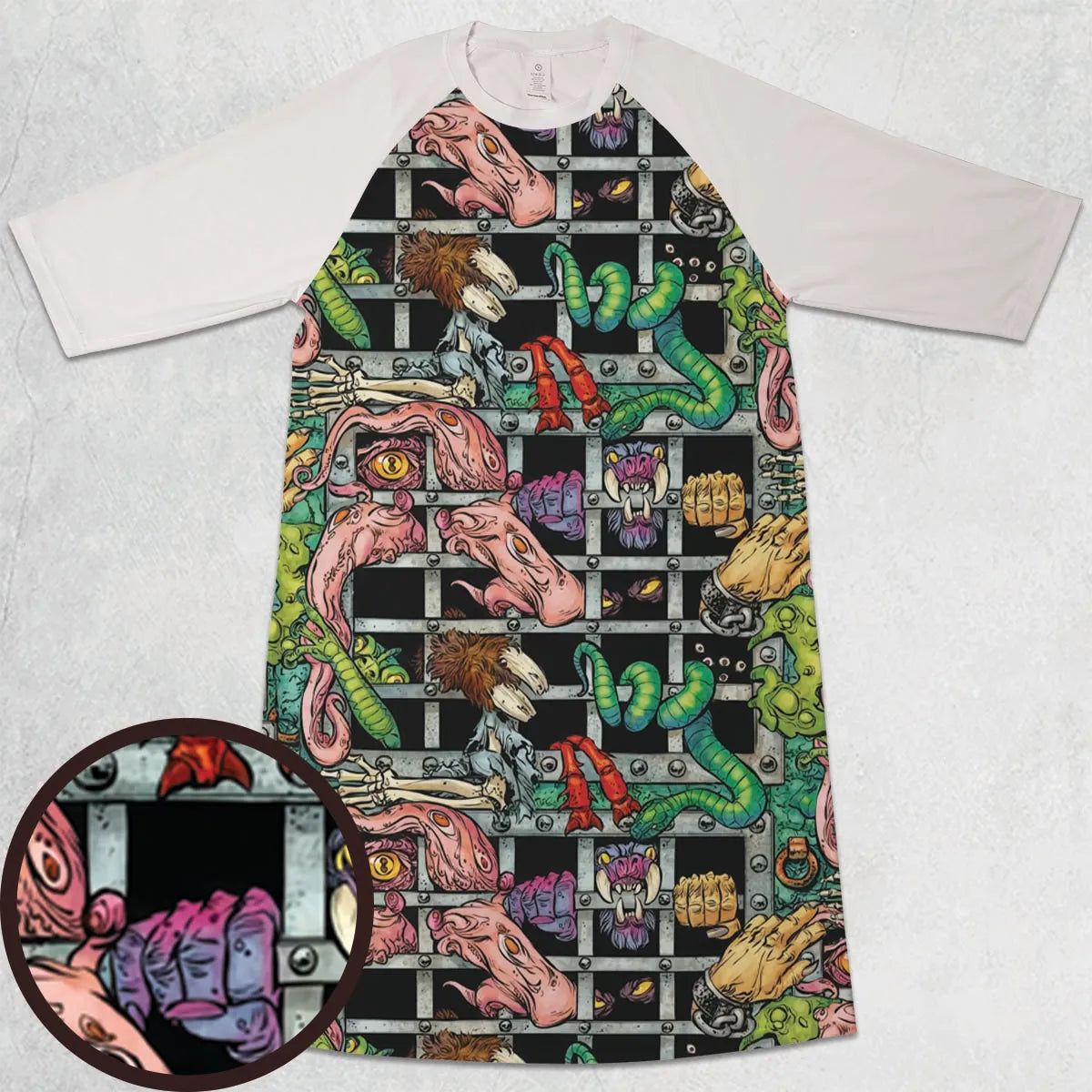 3/4 Sleeve Raglan Dress - GWA9ZGBN