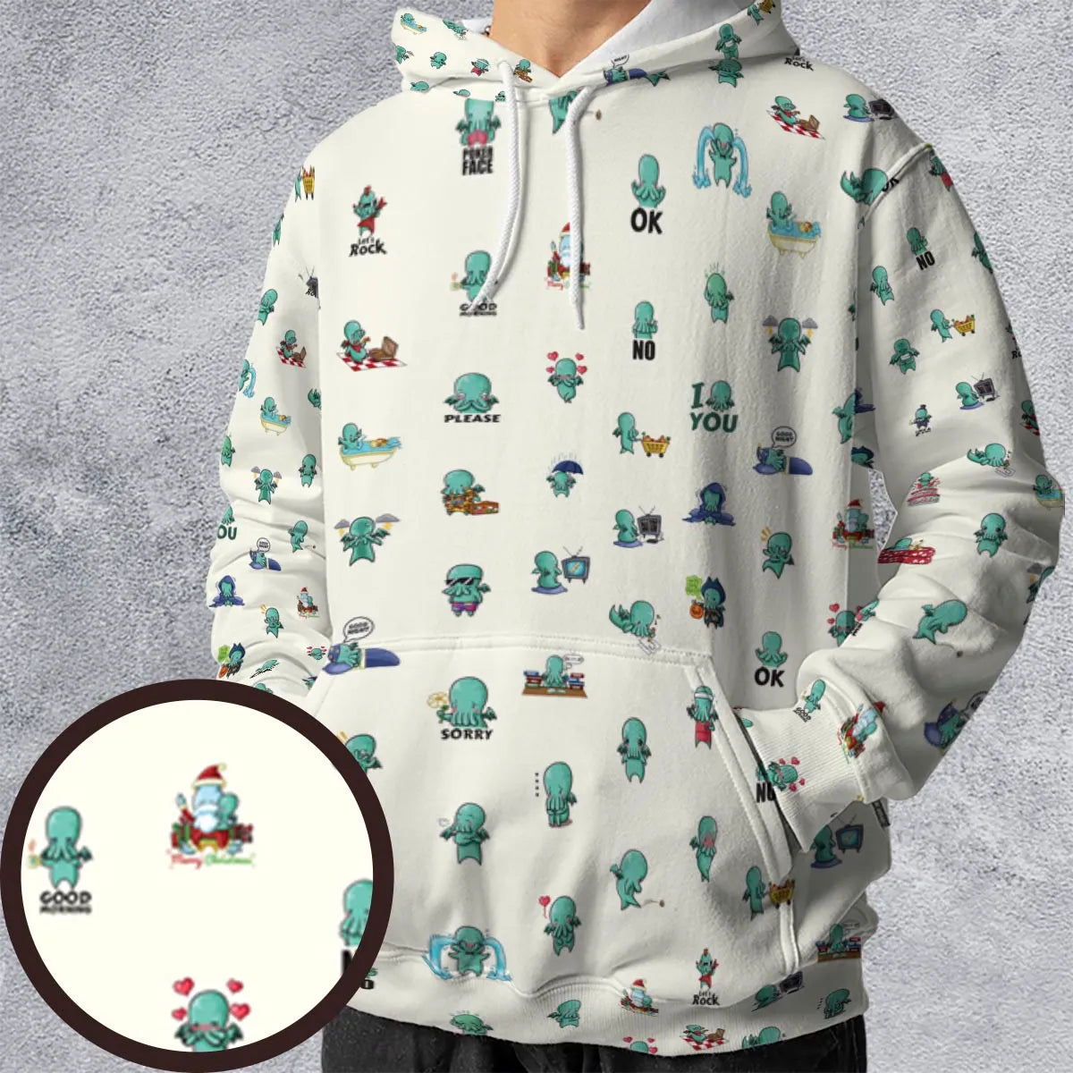 All-over Print Hoodie - F2CZ4JU1