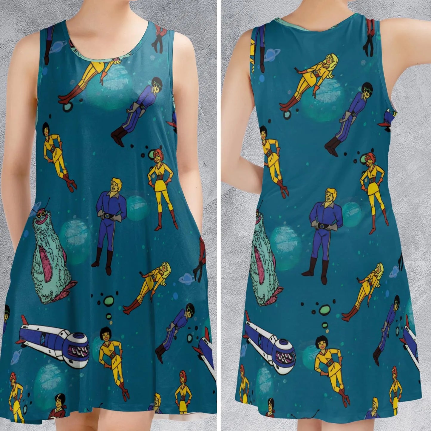 Sleeveless Dress - BCD16FG8