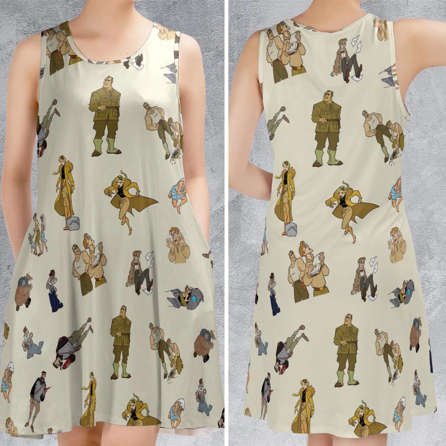Sleeveless Dress - PMCCQPPW