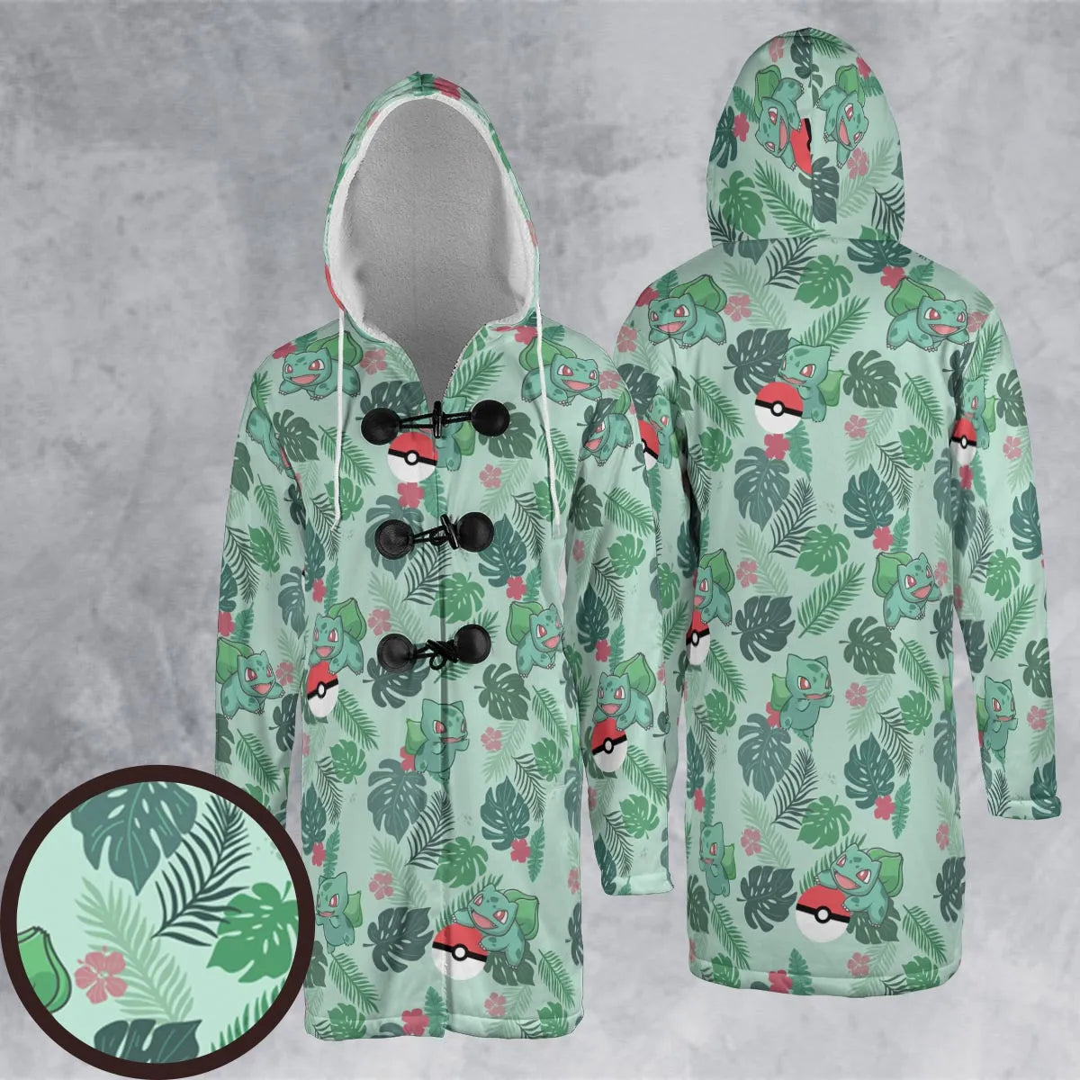 Hooded Cloak Coat - CU534NKY