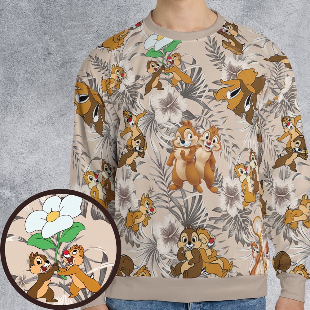 All-over Print Sweatshirt - ZY18UV3K -  - 1