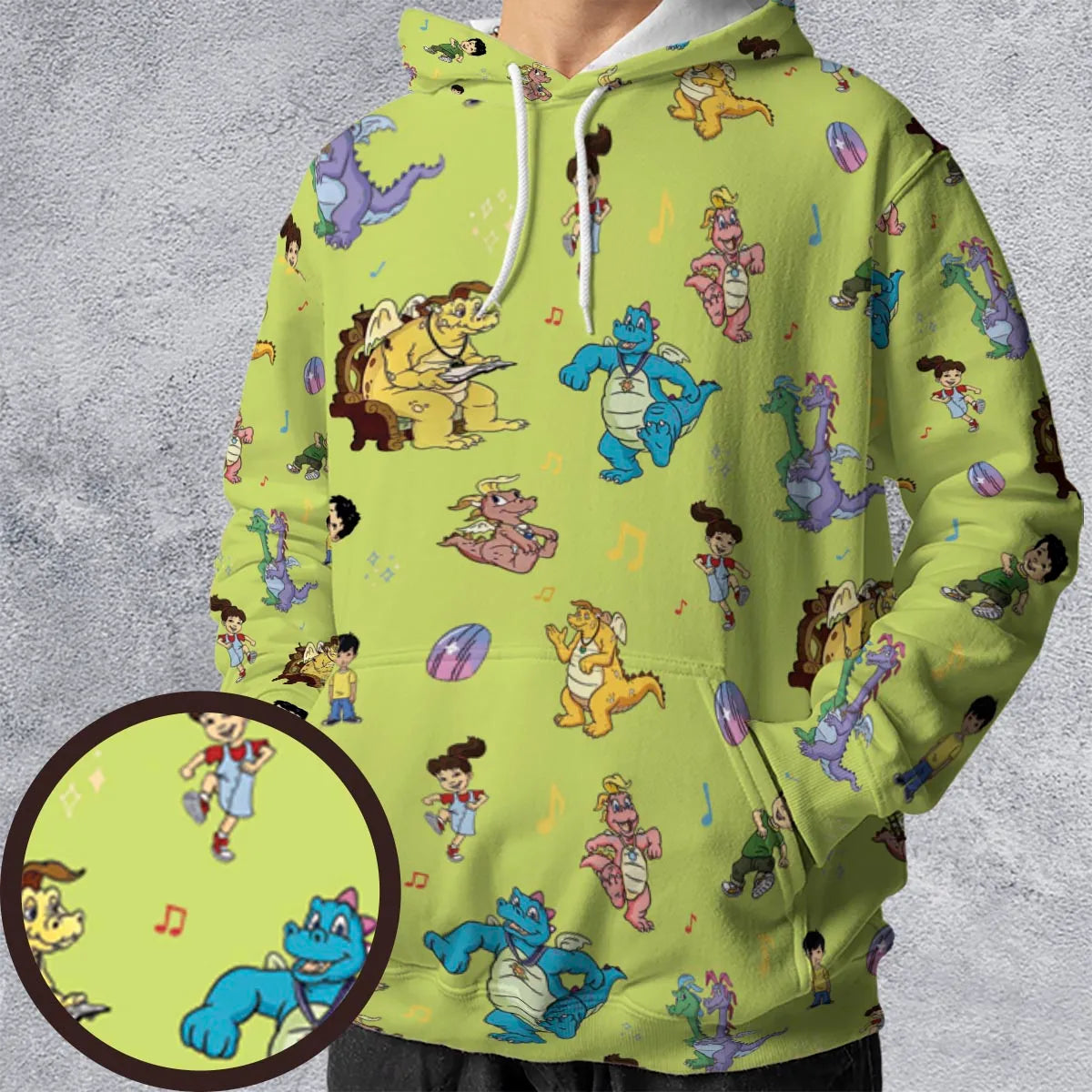 All-over Print Hoodie - F63T7HK1