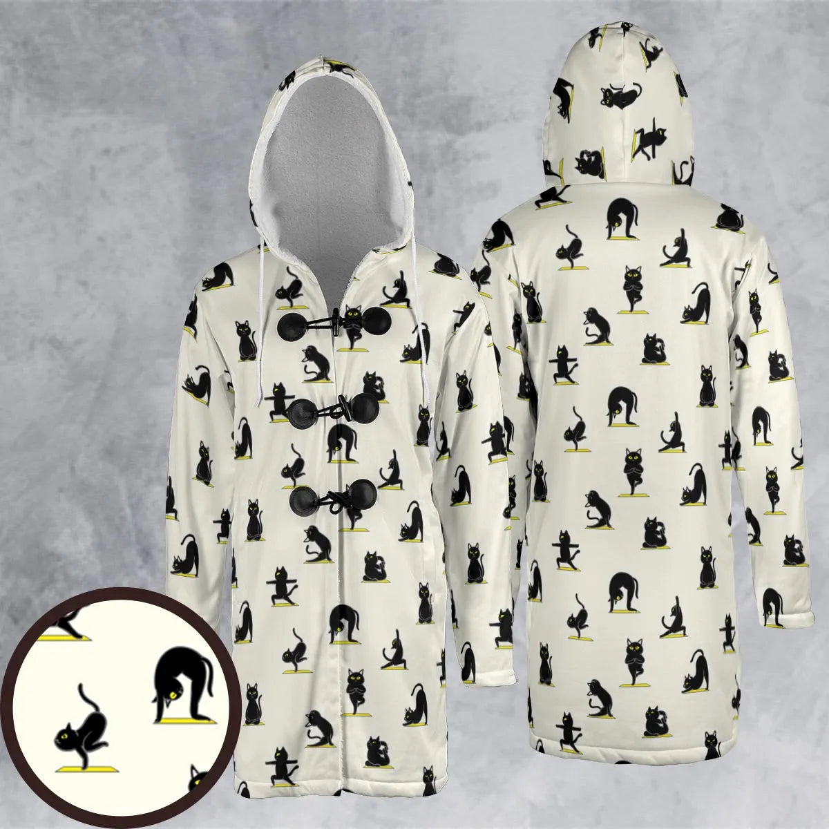 Hooded Cloak Coat - QRKYB6FR