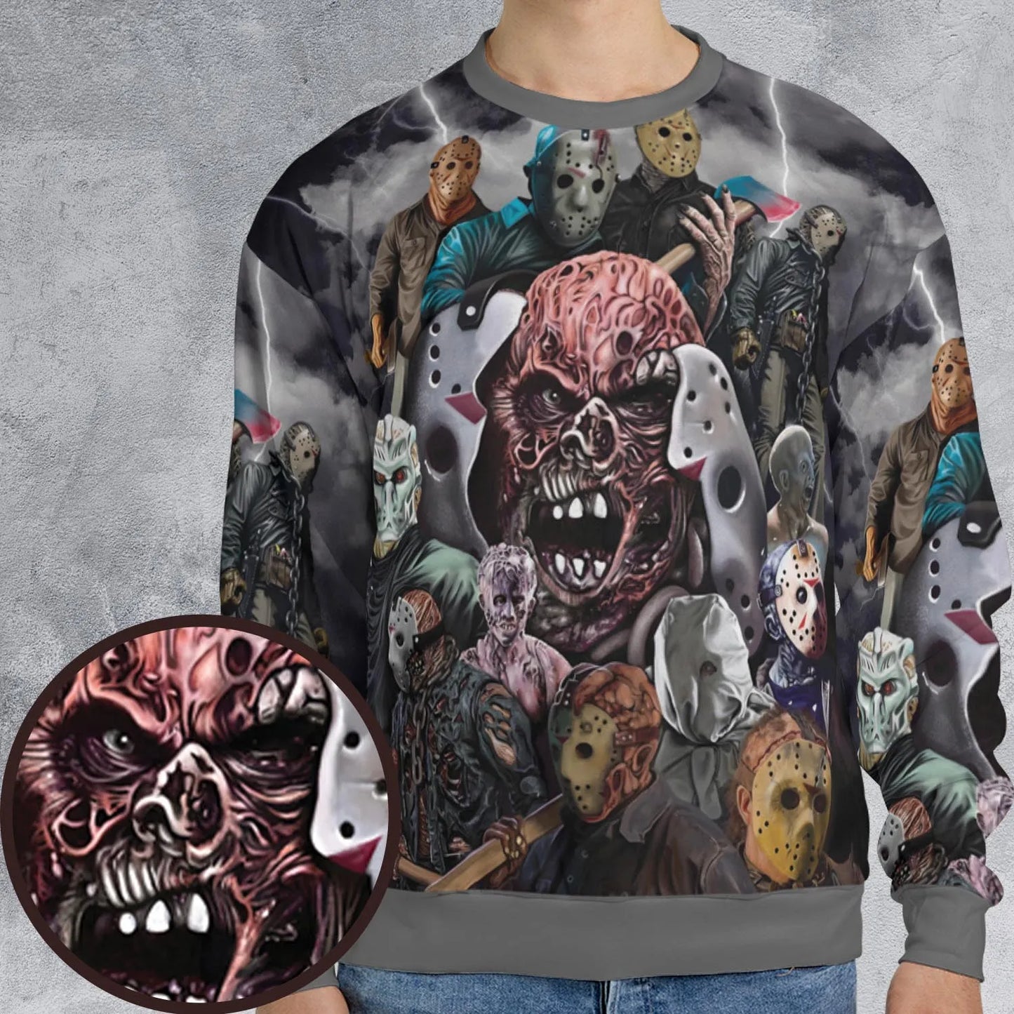 All-over Print Sweatshirt - EGJ4795L