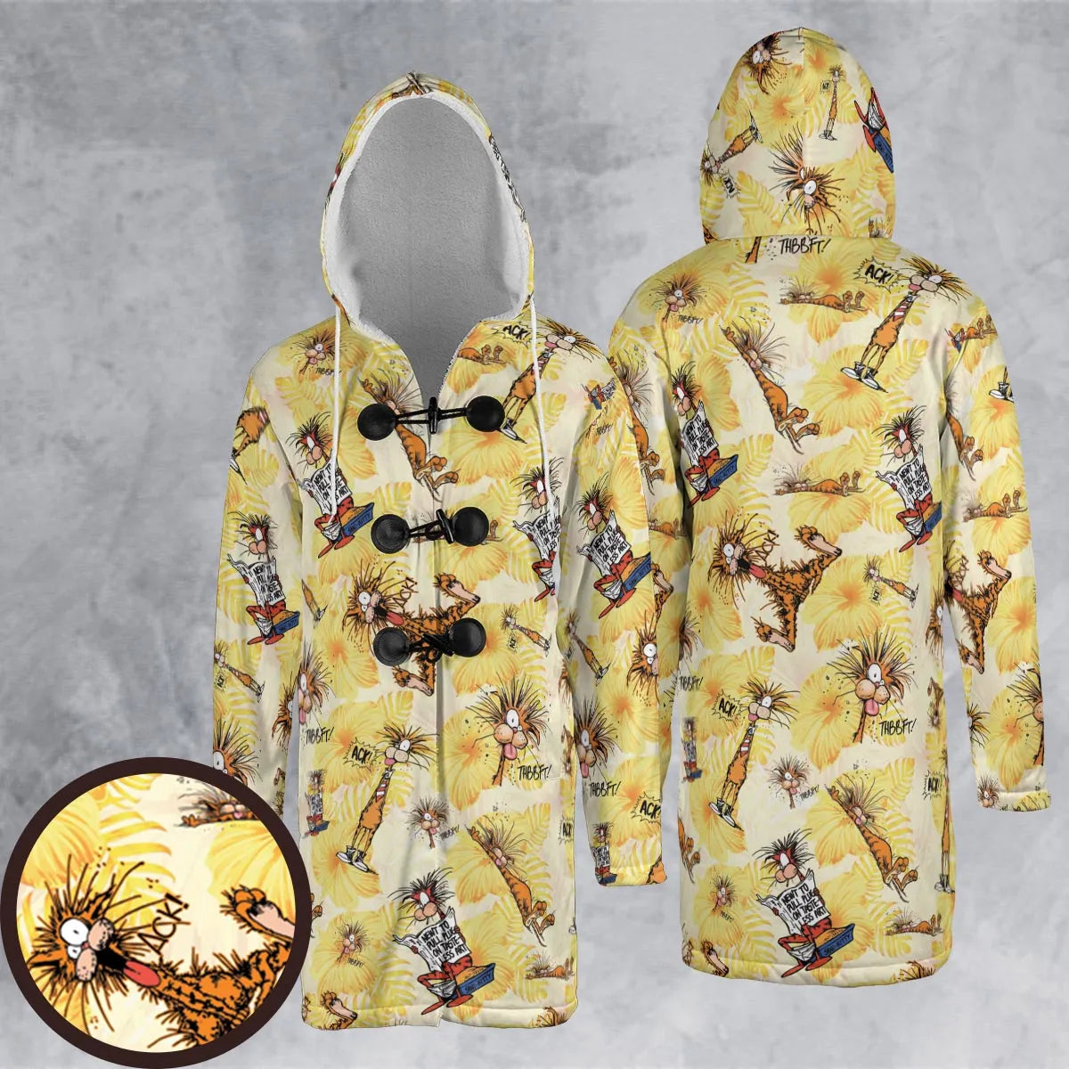 Hooded Cloak Coat - AN6PRAA4