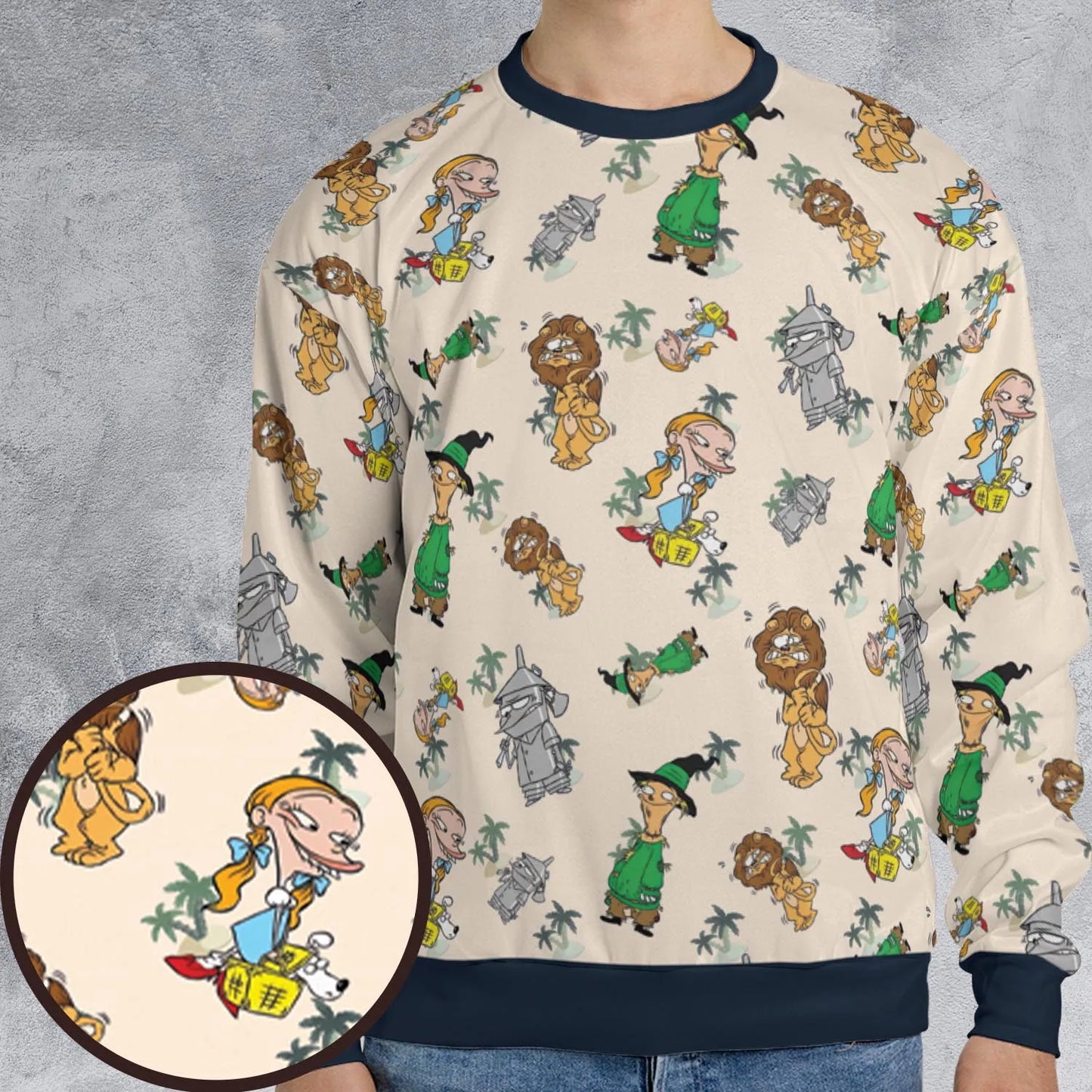 All-over Print Sweatshirt - LYLE35DM